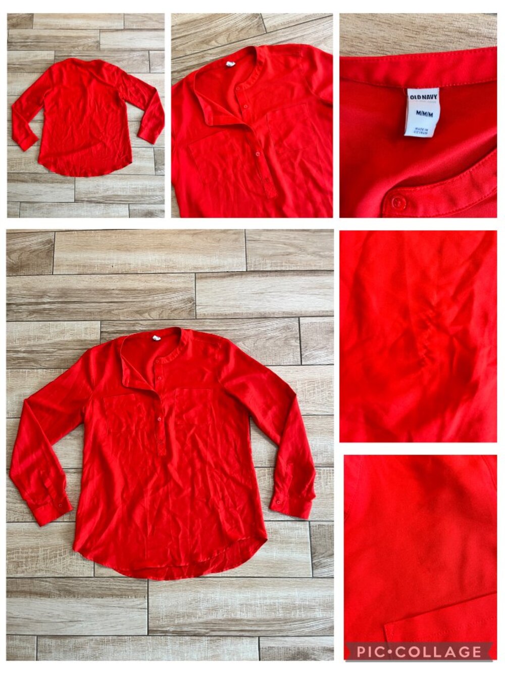 Womens Bundle of 11 Blouse Tops - M - Picture 7 of 12